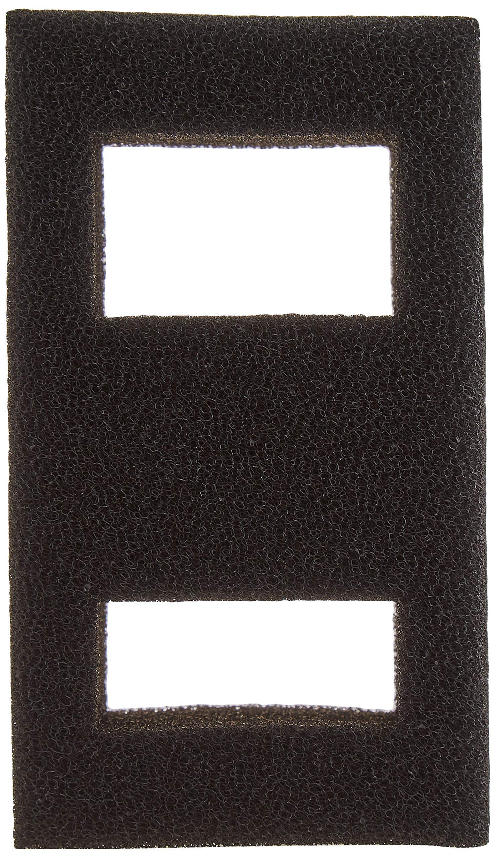 Fluval Flex foam filter block installed in tank demonstrates mechanical filtration.
