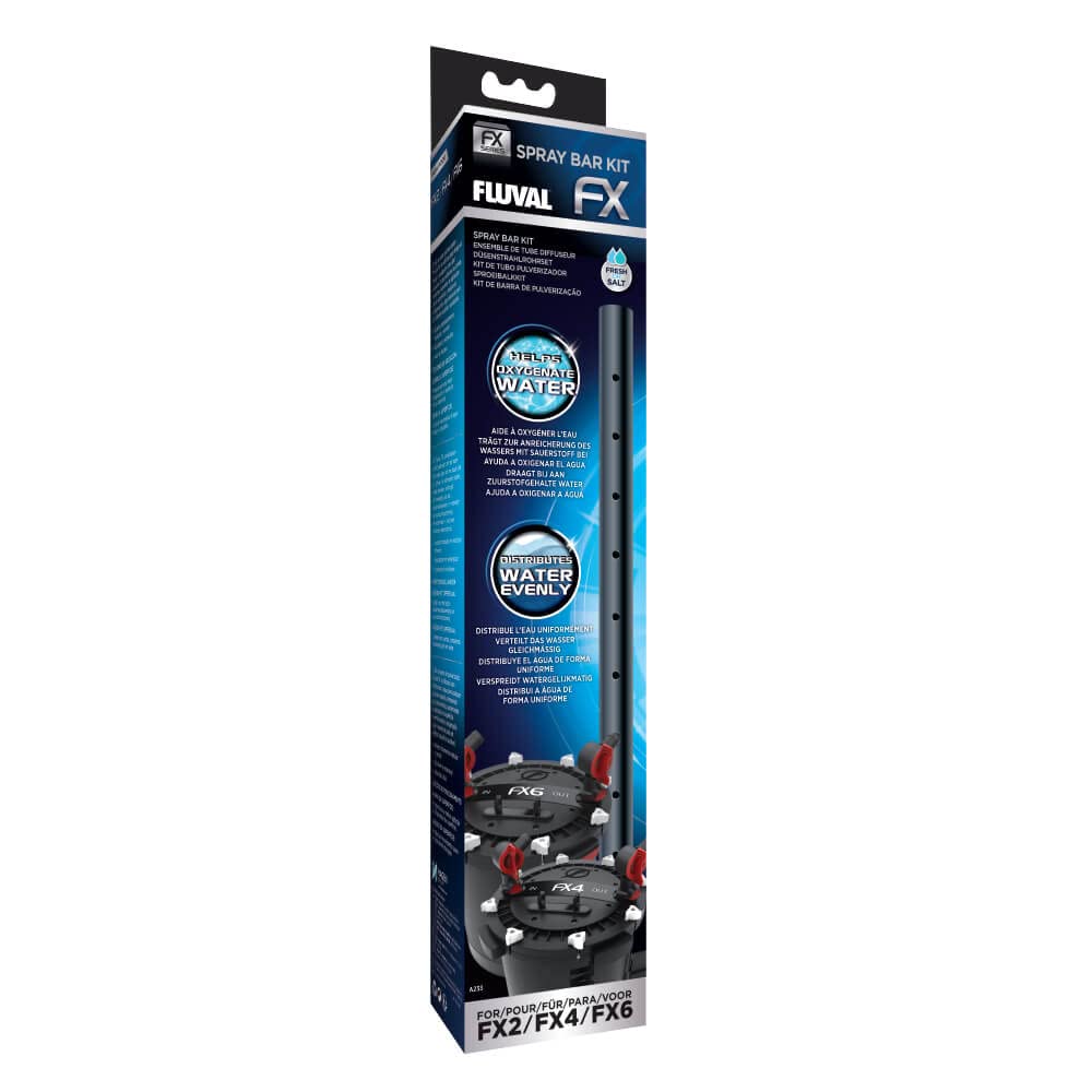 Fluval FX Spray Bar Kit assembly view for even water diffusion
