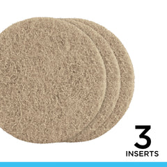 Fluval FX4/FX6 replacement media three-pack closeup emphasizes dual chemical and mechanical filtration.