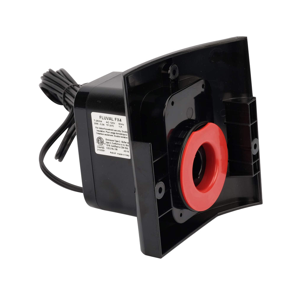 Fluval FX4 Motor Unit front view supports robust aquarium filtration and reliable performance.
