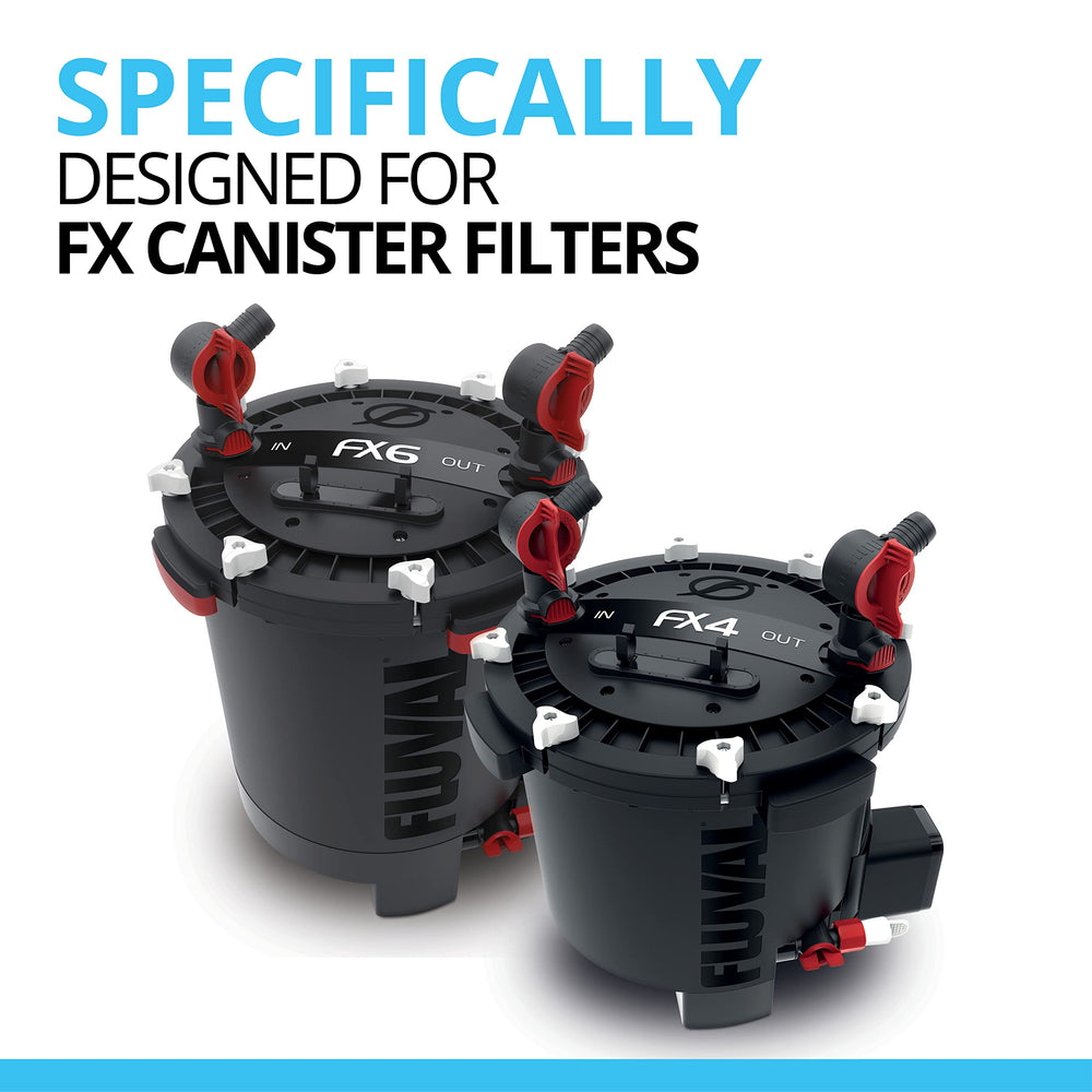 Fluval FX5 filter-system install demonstrates easy replacement and setup.