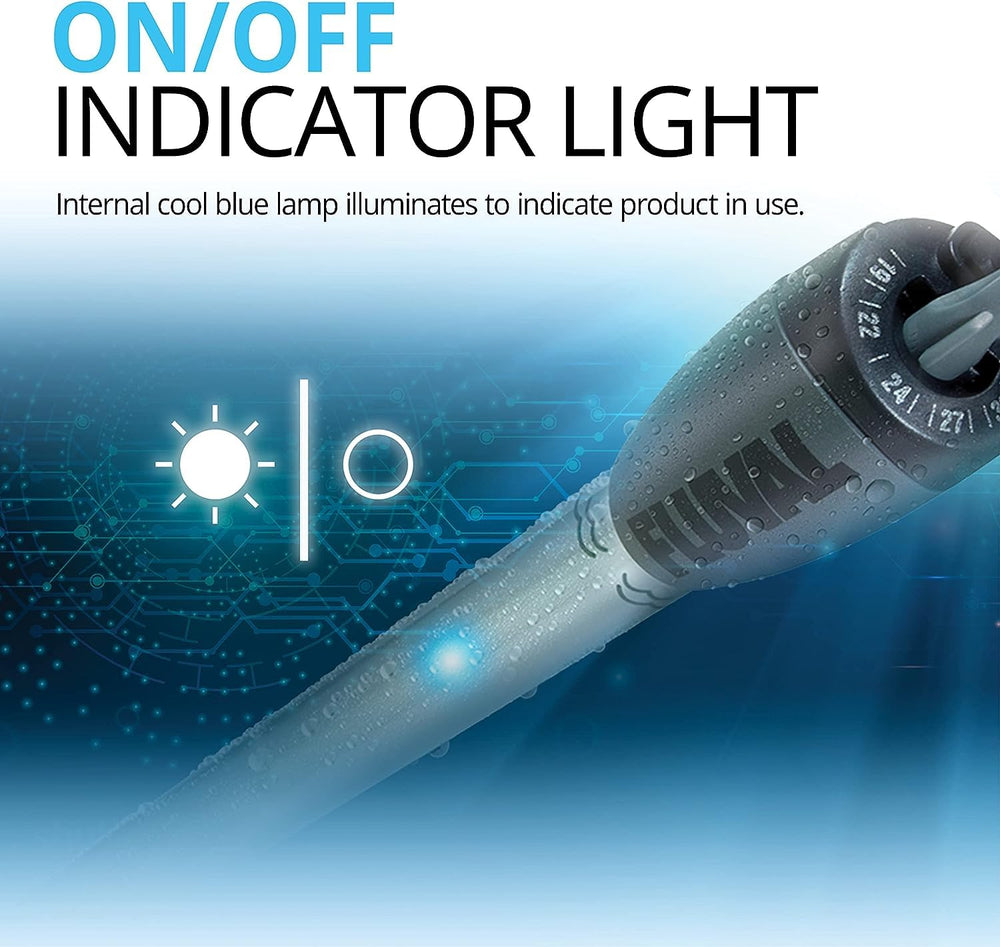 Fluval M200-watt heater European craftsmanship promises durability and long-lasting performance