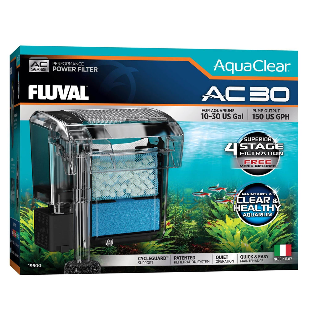 Fluval AC30 compatibility demonstrates optimized filtration performance with the kit.