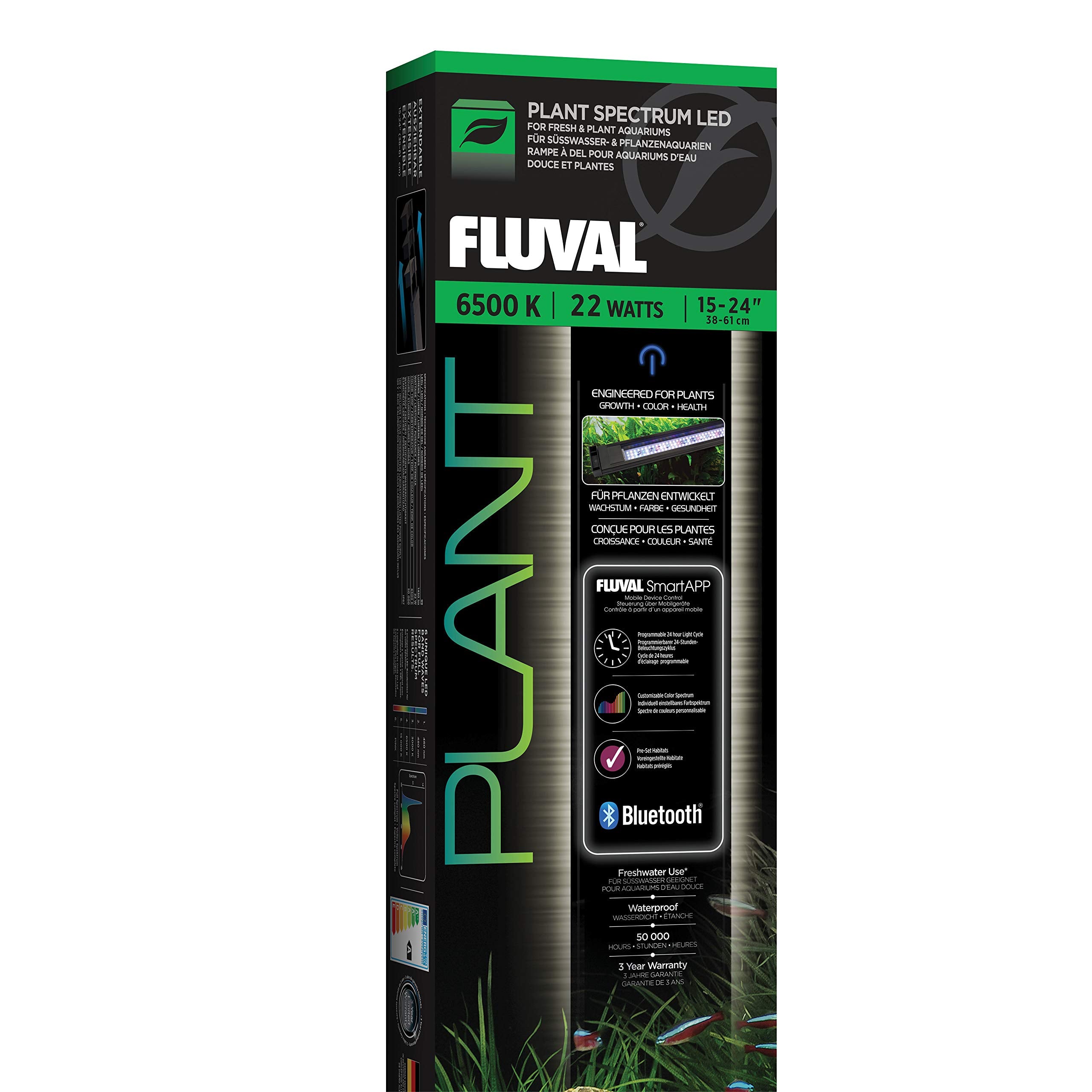 Fluval Plant 3.0 LED full-spectrum lighting for lush growth