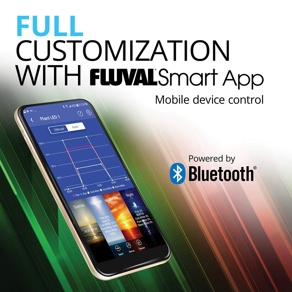 Fluval Plant 3.0 LED six-band waves delivers full spectrum power