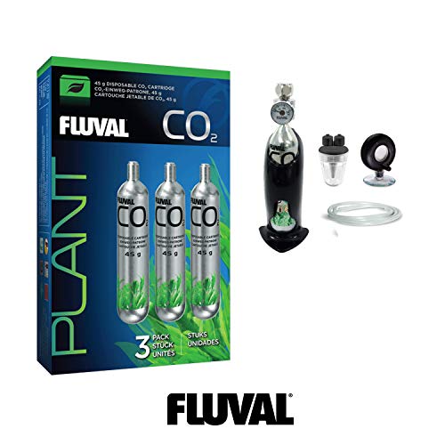 Fluval 45g kit compatibility label indicating cartridge suitability
