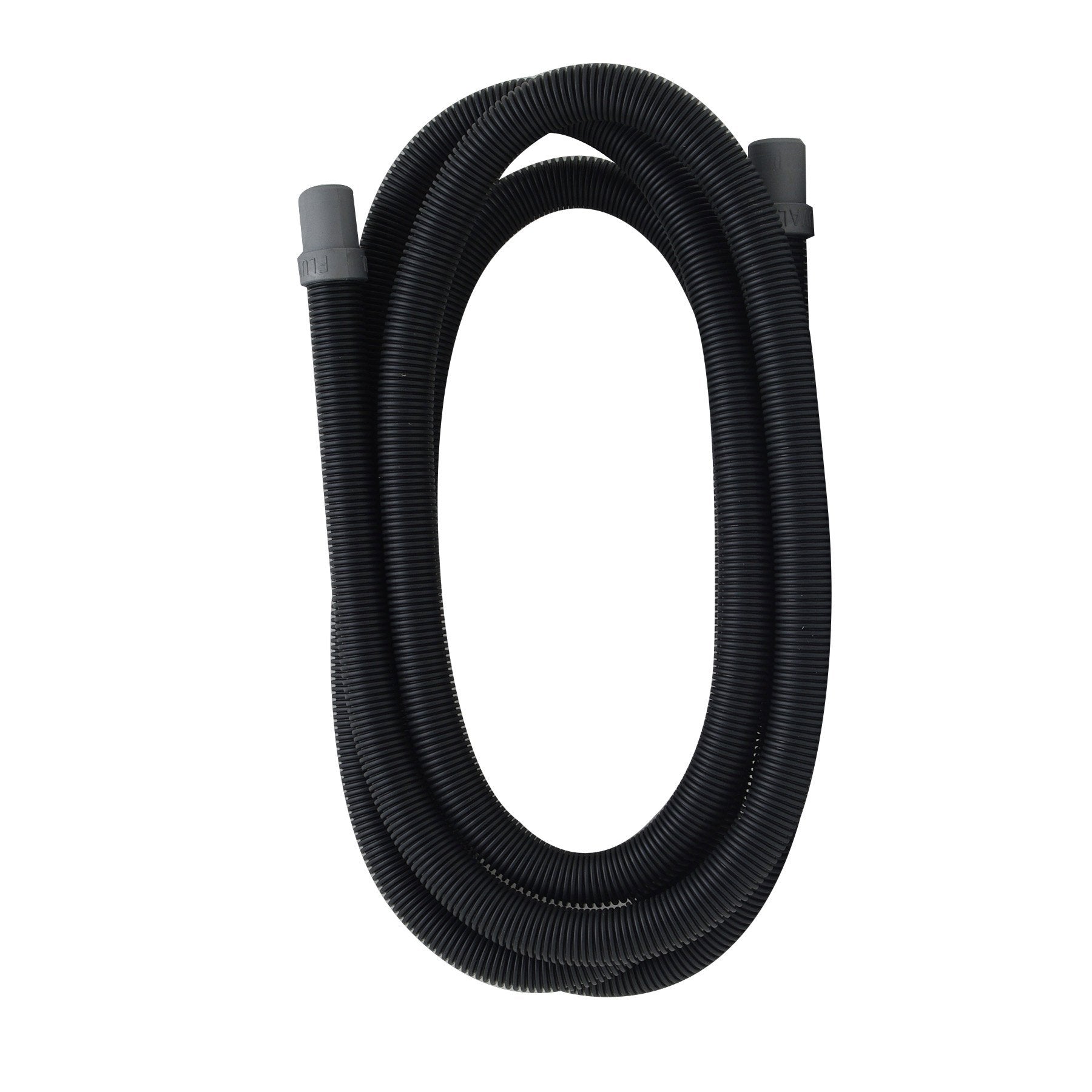 Fluval ribbed hosing 9.8ft length with white end connectors for easy installation