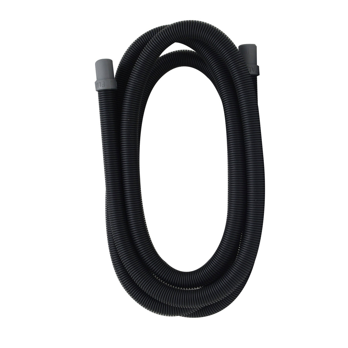 Fluval ribbed hosing 9.8ft length with white end connectors for easy installation
