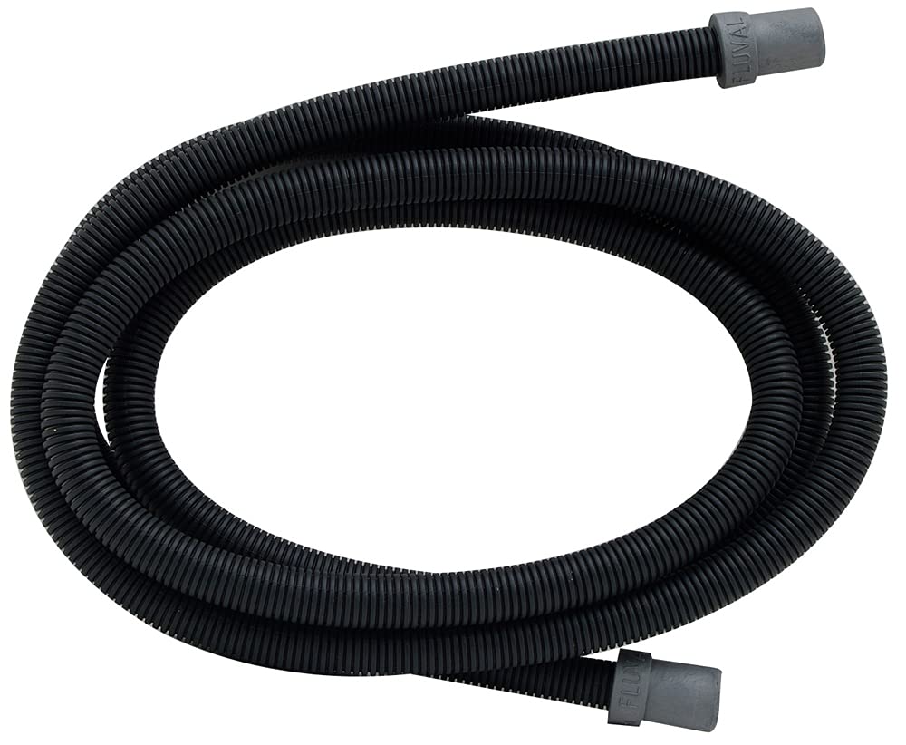 Fluval ribbed hosing showing protective ribbed design for tubing flexibility