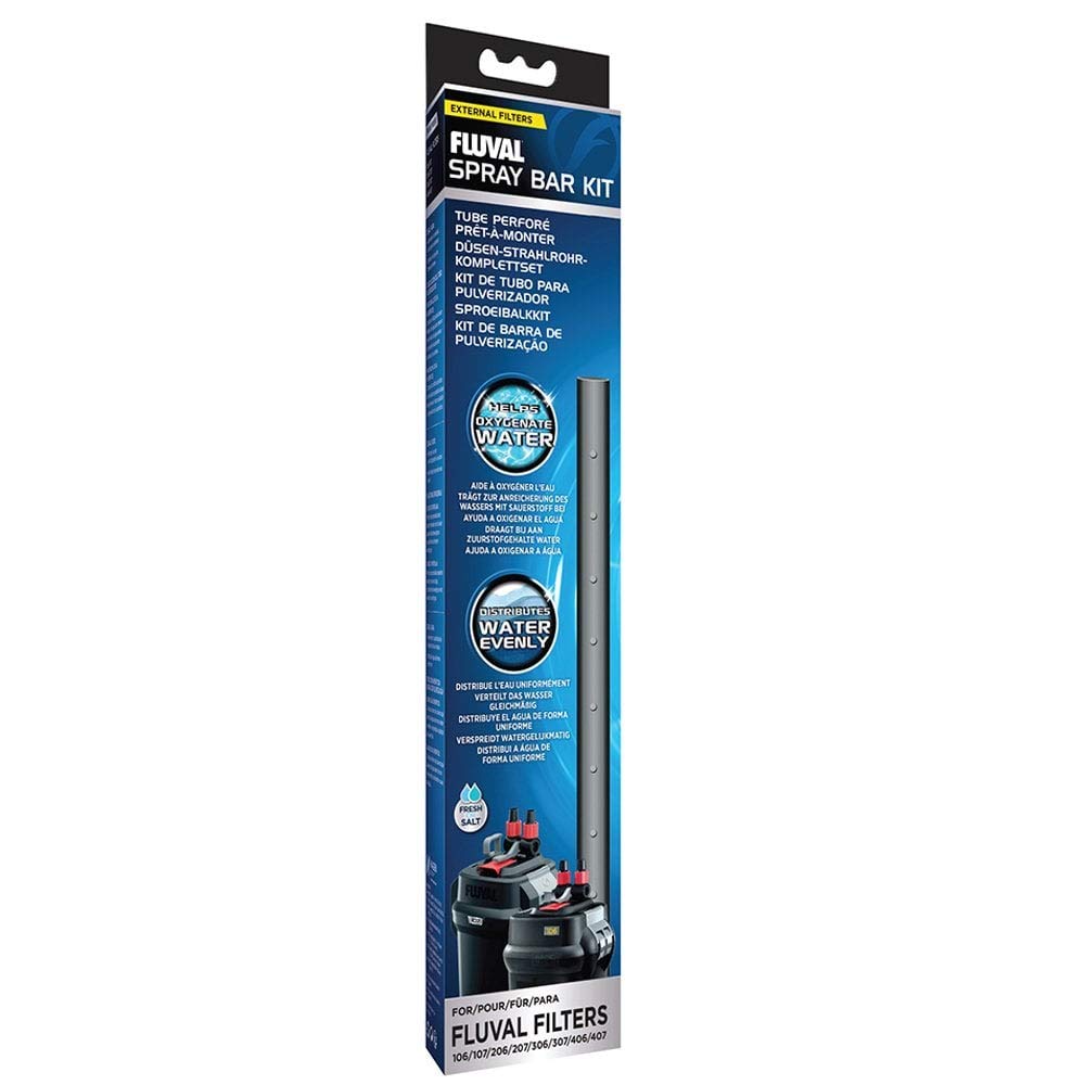 Fluval spray bar kit F/06-07 front view for even water circulation in aquariums