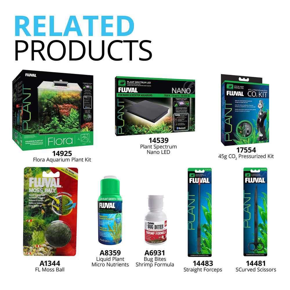 Fluval Plant and Shrimp Stratum available in multiple bag sizes for scalable setups.