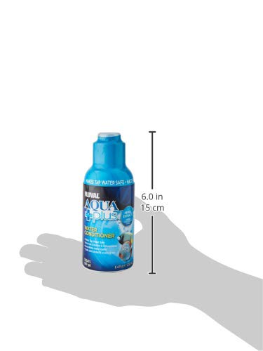 Fluval Water Conditioner coats scales and fins, aiding protection