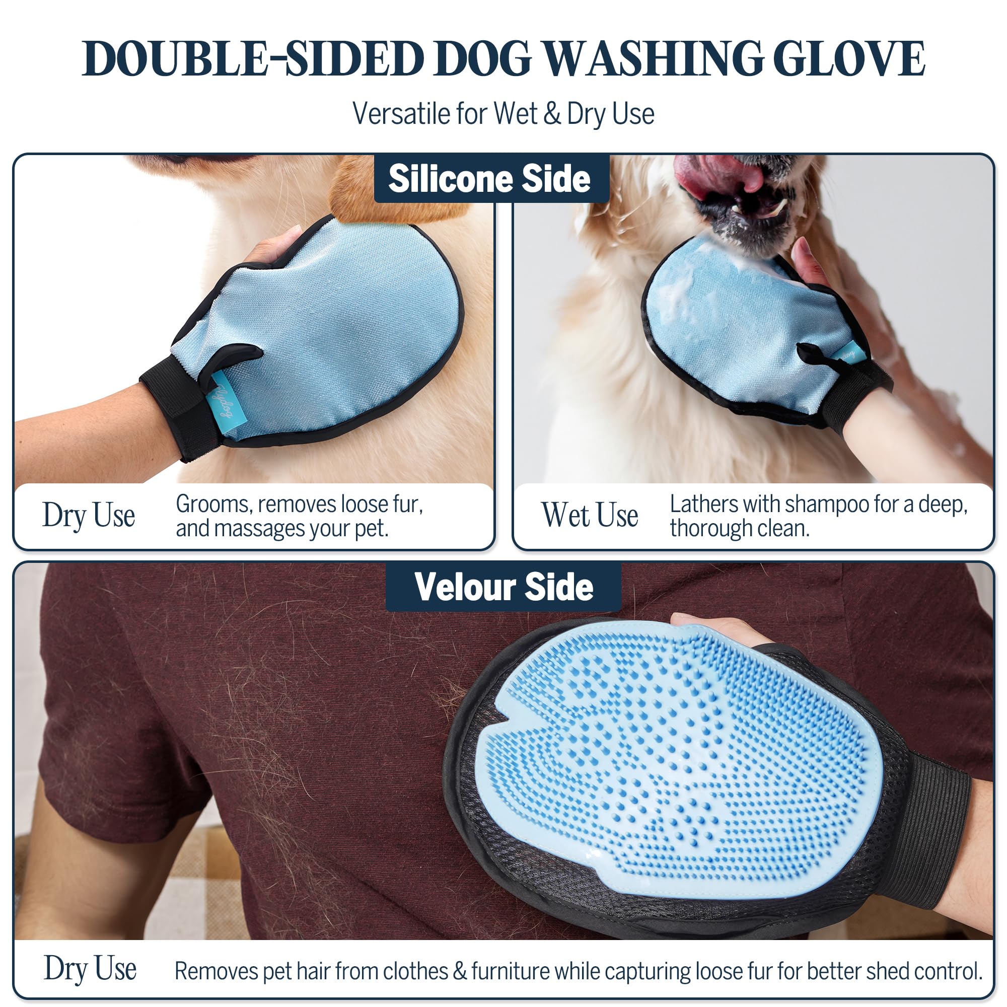Flydog sulfate-free formula is puppy-safe and gentle