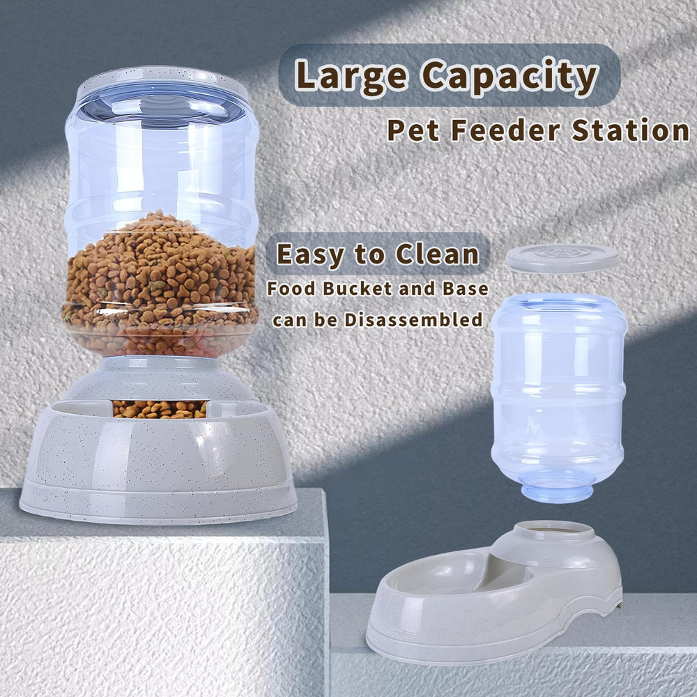 Flying Dove large breed feeder suitable for dogs and cats, versatile pet feeding station.