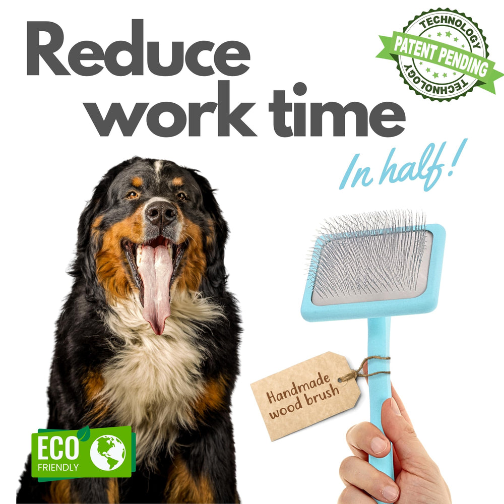 Flying Pawfect slicker brush ideal for Goldendoodles and Labradoodles