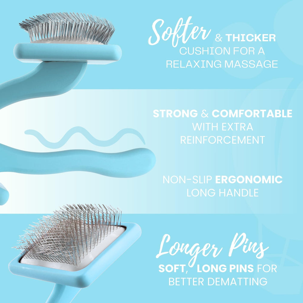 Flying Pawfect slicker brush professional groomers' choice for efficient grooming