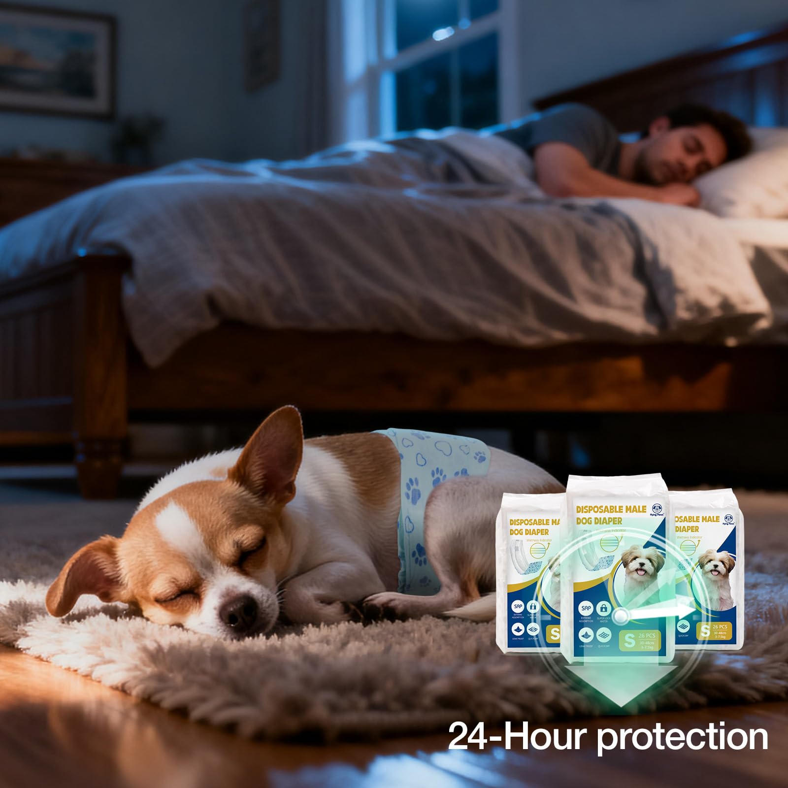 Flying Paws breathable material cools skin and reduces chafing