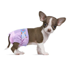 Flying Paws disposable female dog diapers package protects during heat and travel