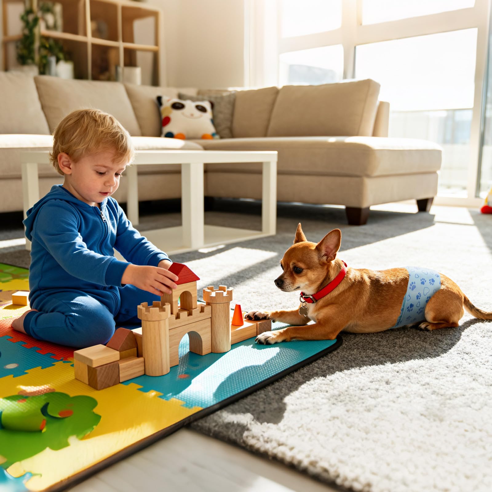 Flying Paws dog diapers fit multiple breeds and training scenarios