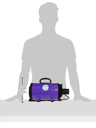 Flying Pig Grooming dryer purple model Flying One conveys stylish, professional-grade performance.