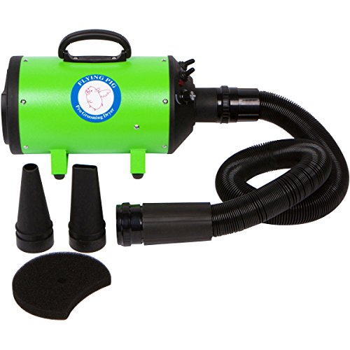 Flying Pig Grooming Flying One dryer includes dual nozzles and filter for versatile airflow