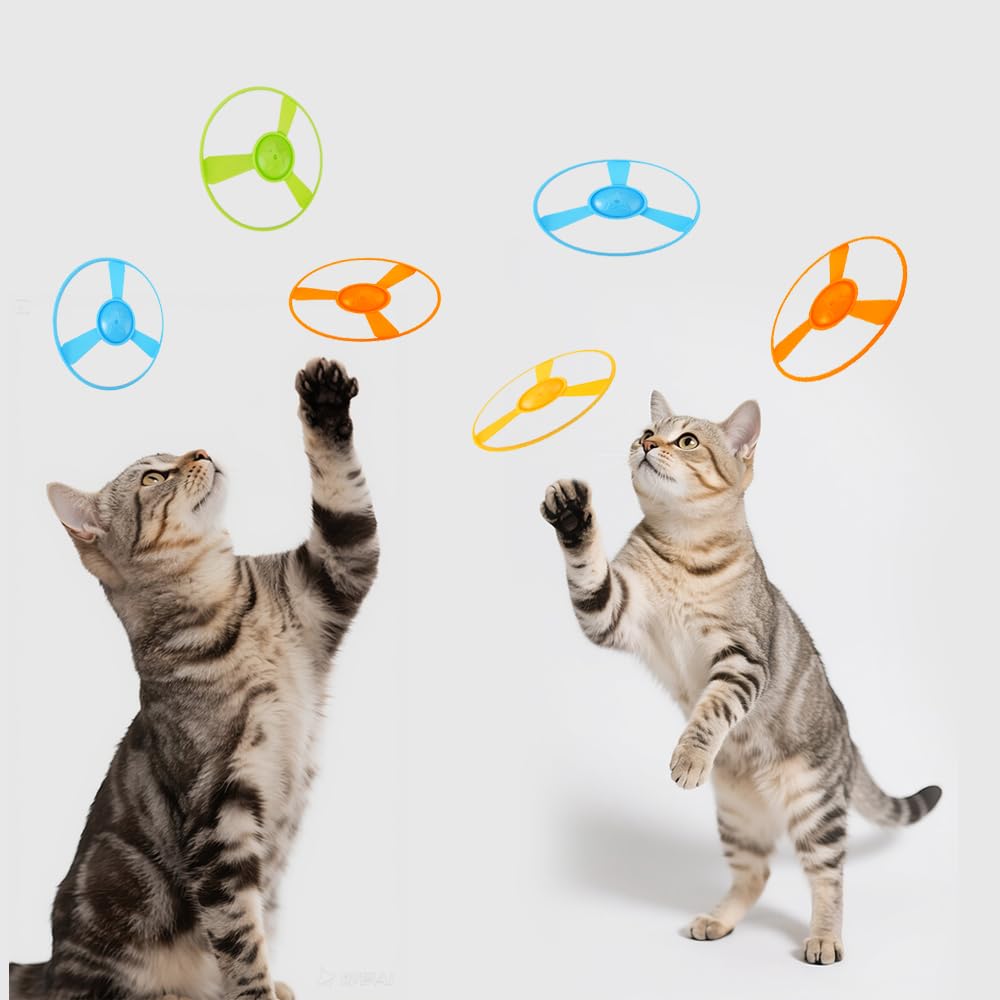 Giteo Bedding pink non-glow propeller keeps cats engaged during training