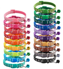 Flymind Puppy Collars colorful color palette aids quick identification during playtime.