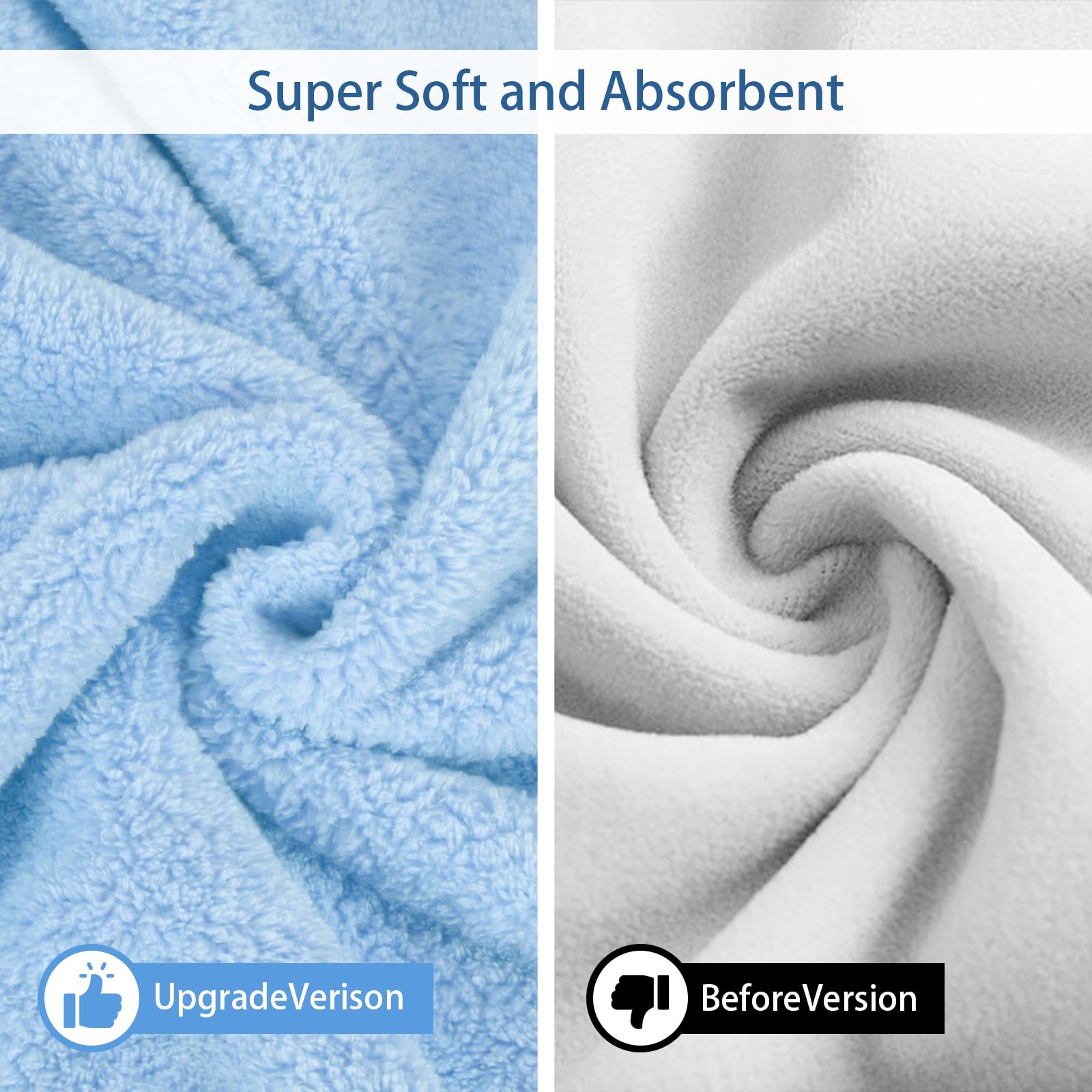 Fnaobai pet bathrobe adjustable collar belly strap demonstrates secure snug fit.