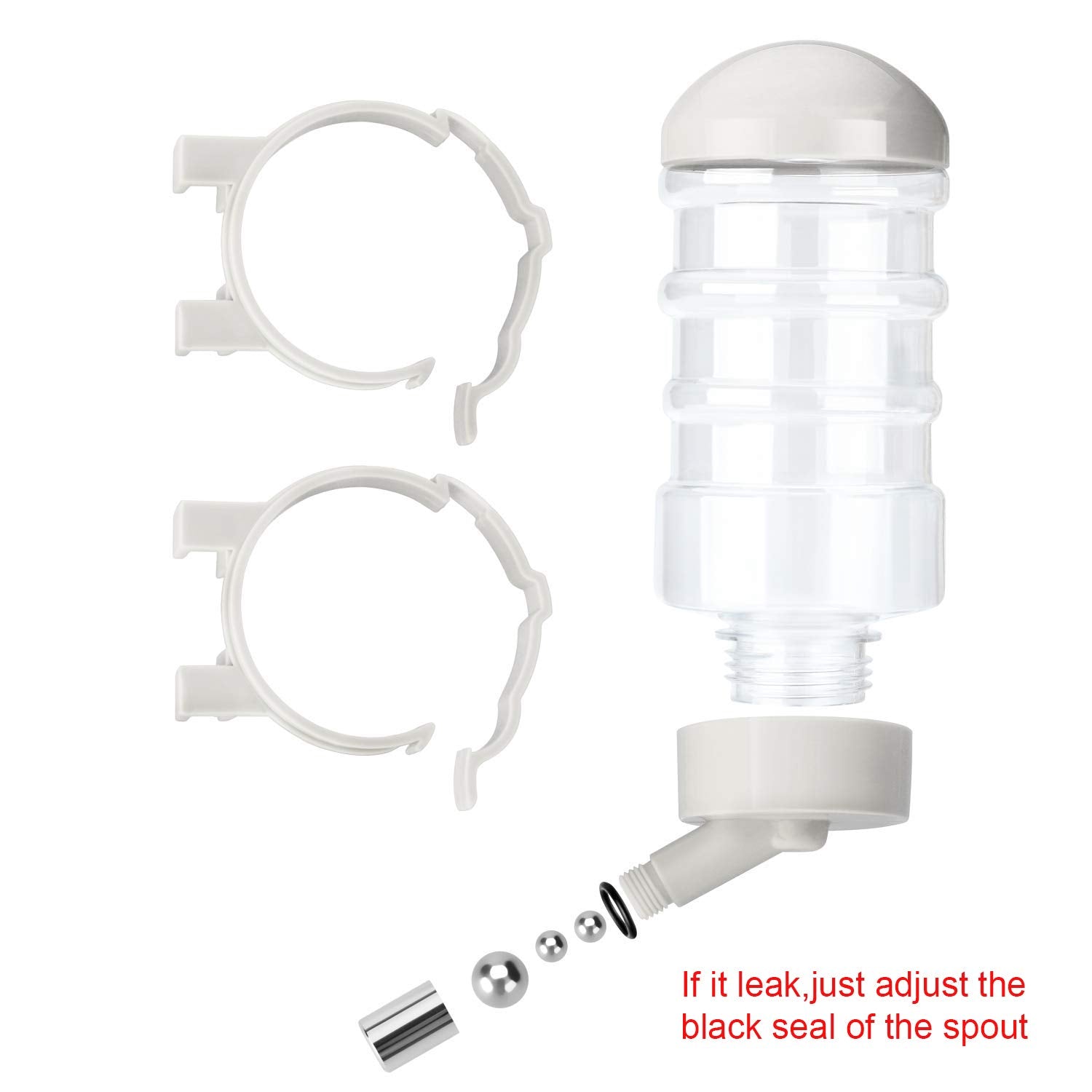FOBLOEER dripless nozzle closeup shows leak-proof design.