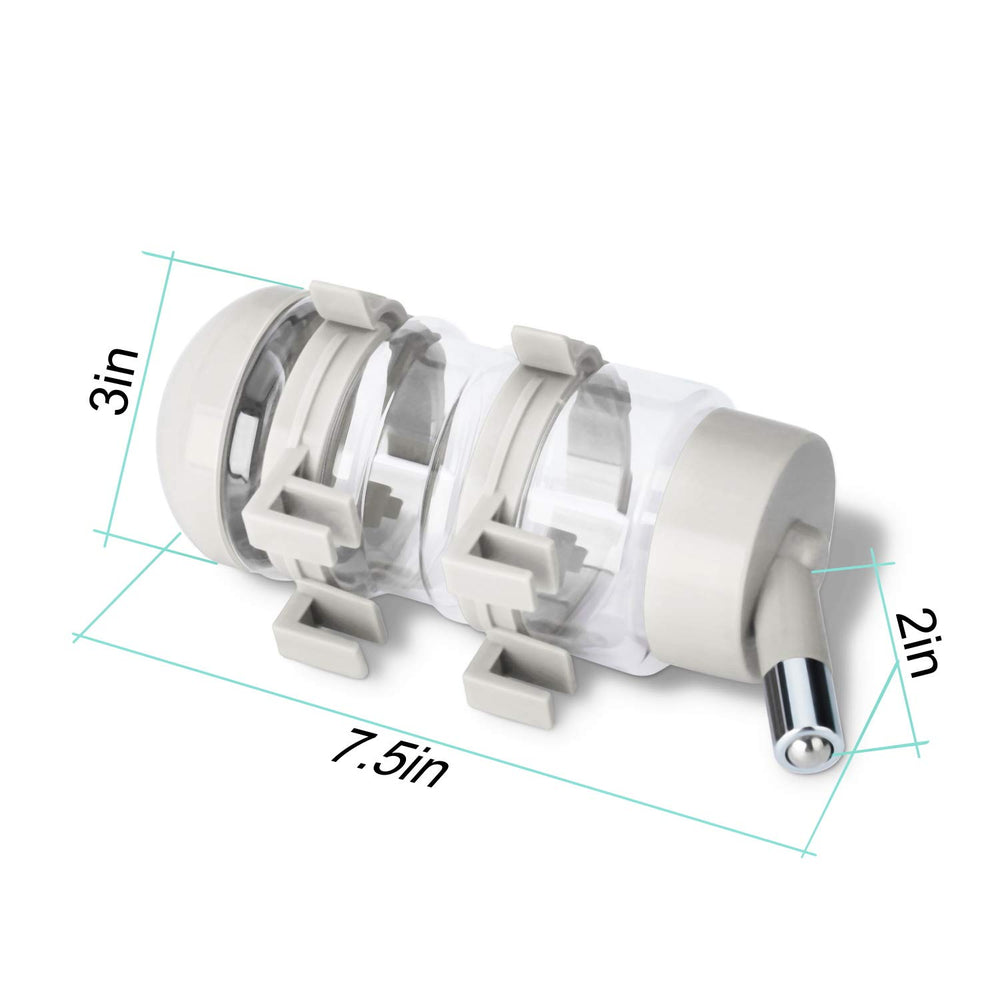 FOBLOEER stainless steel tip ensures safe drinking for pets.