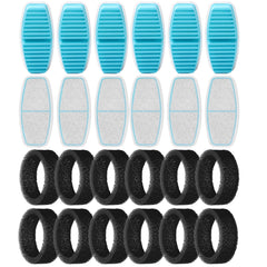 FOFNON cat fountain filters—12 filters—delivering fresh water for healthier hydration.