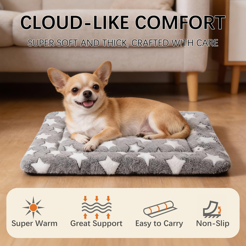 Fogkiss dog bed mat cool side provides a refreshing surface on hot days.