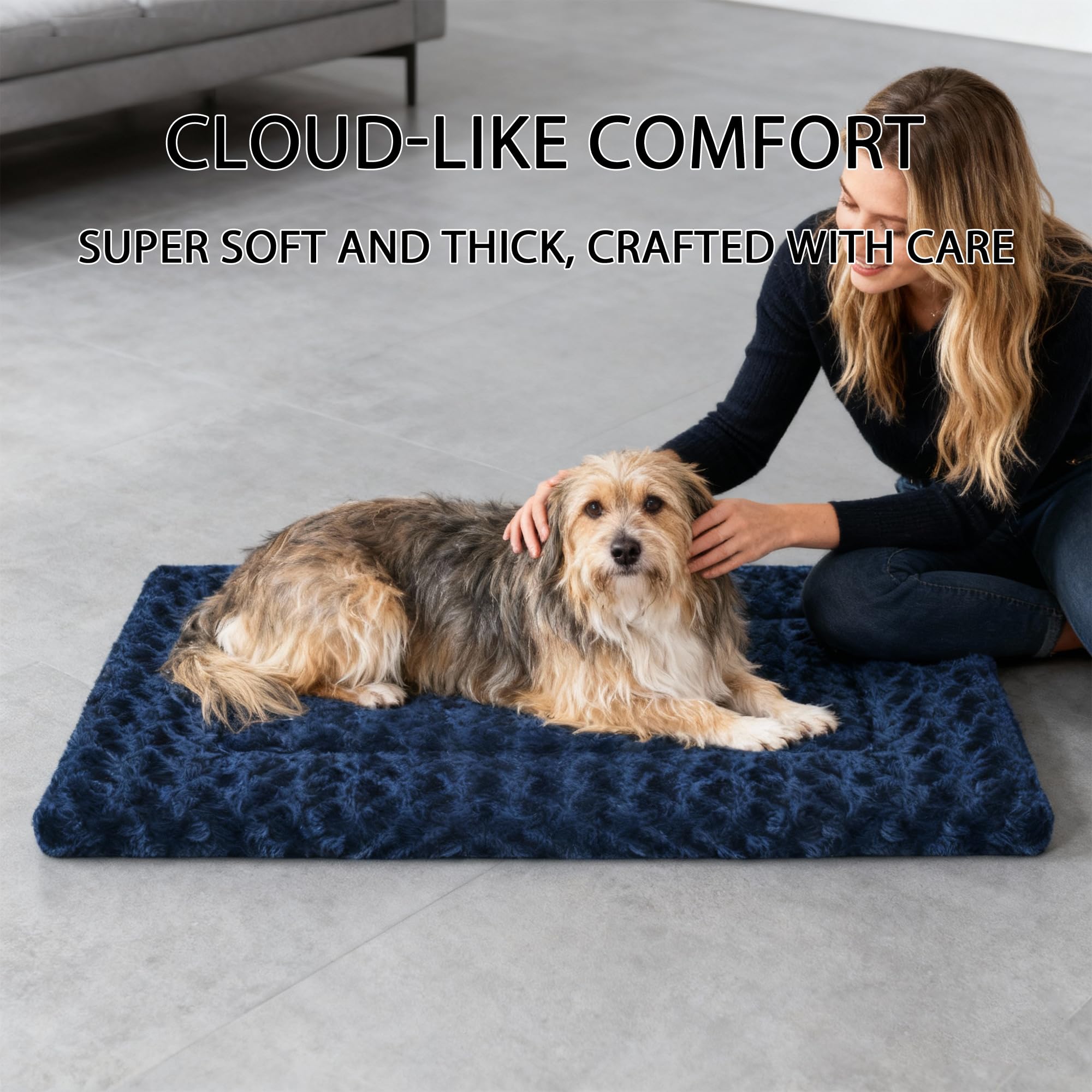 Fogkiss Dog Bed Mat cooling side close-up showing refreshing surface