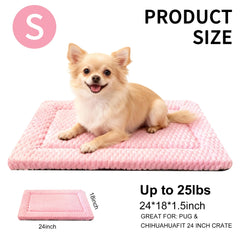 Fogkiss Dog Bed Mat fits crates securely with non-slip base