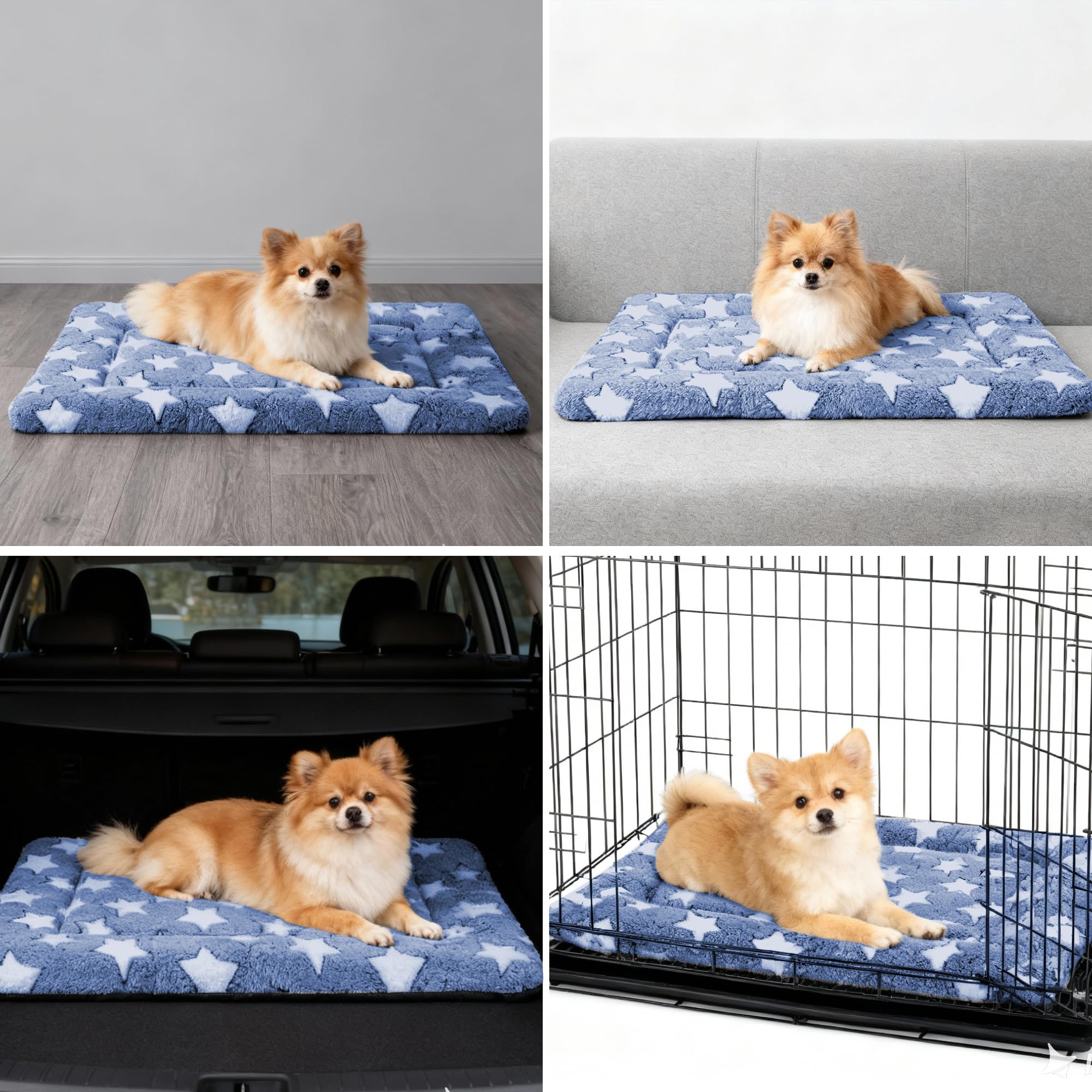 Fogkiss dog bed mat portable travel mat for car trips