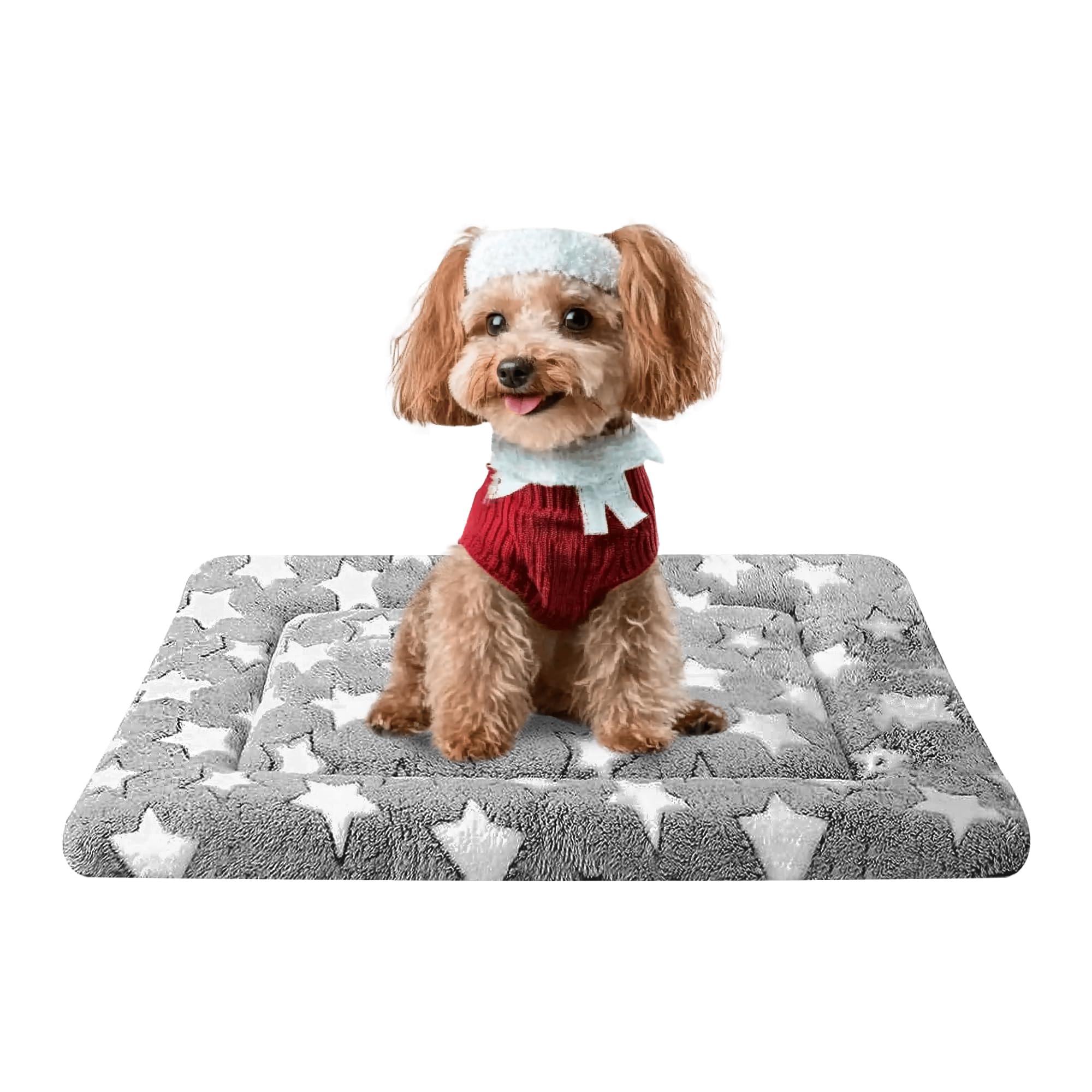 Fogkiss dog bed mat with reversible design for year-round comfort.