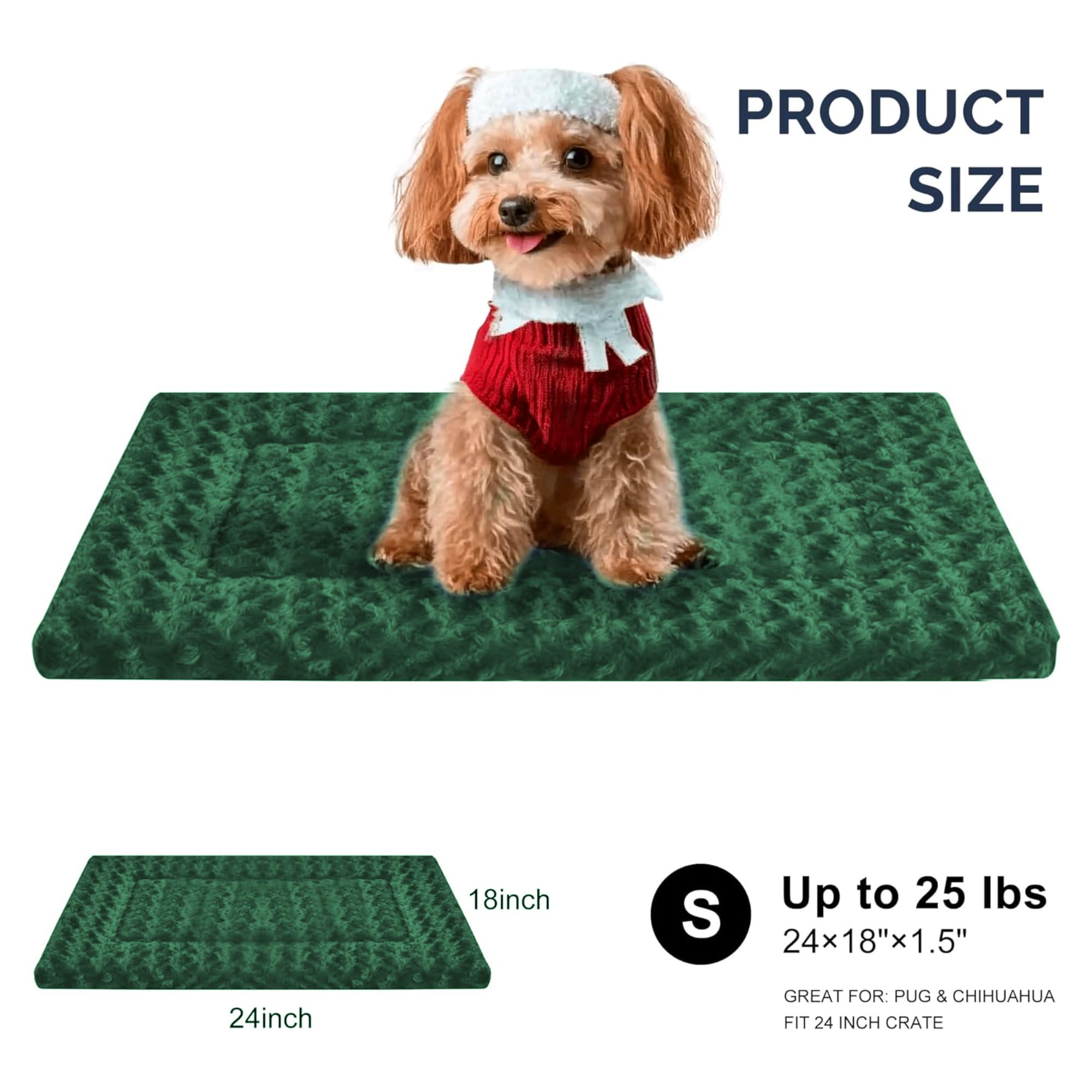 Fogkiss dog mat features non-slip bottom to stay in place