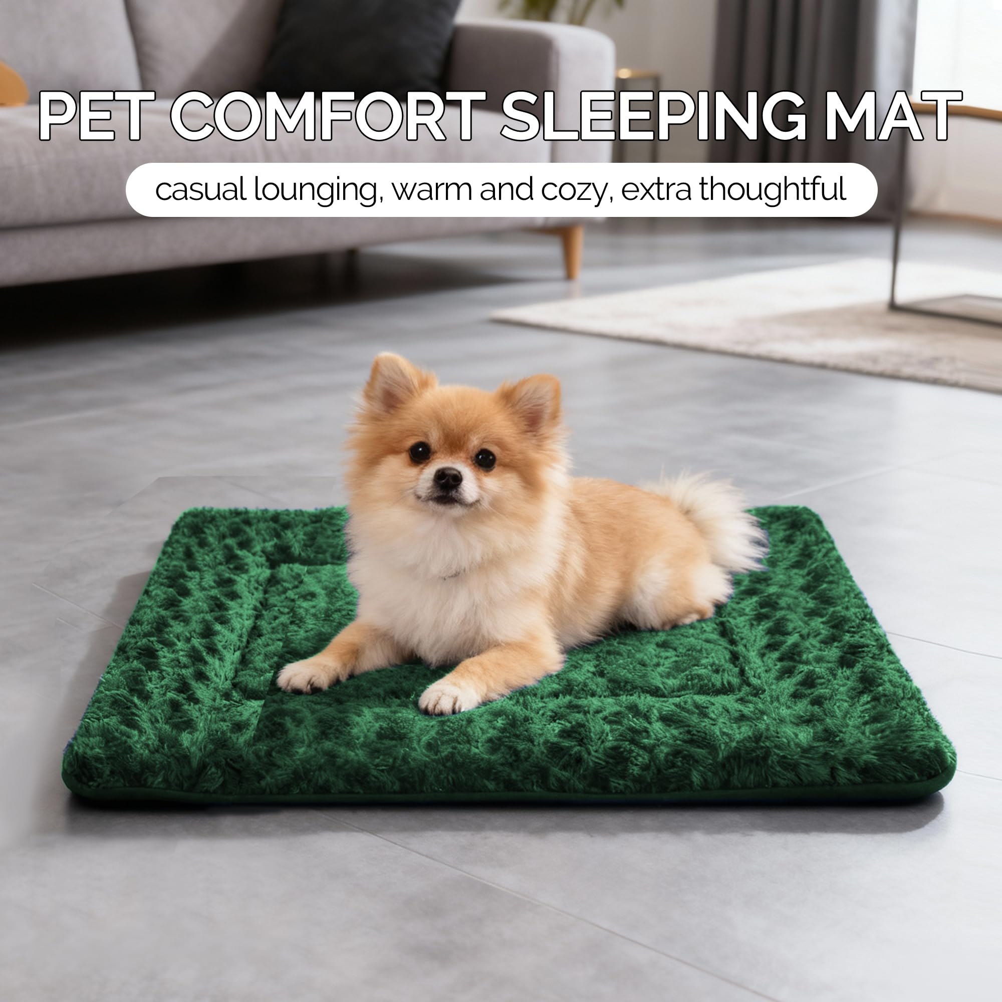 Fogkiss dog mat is machine washable for easy cleaning after adventures