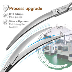 FOGOSP cryogenic quenching for wear-resistant professional grooming shears