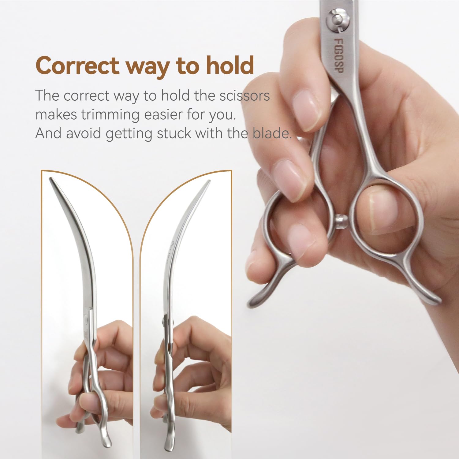FOGOSP lightweight ergonomic design reduces wrist strain during sessions
