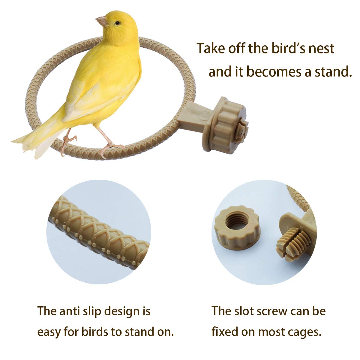foiburely nest detachable pad view illustrates easy cleaning and quick replacement.