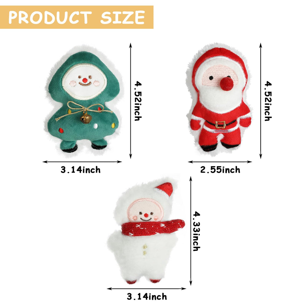 FOIMAS 3-pack catnip toy set showcases festive designs for cats