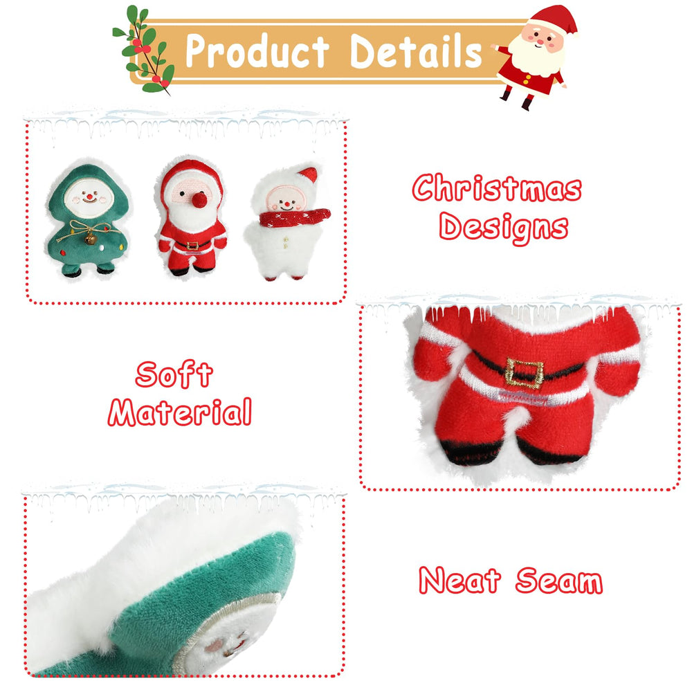 FOIMAS Christmas catnip toy Snowman provides cozy indoor entertainment