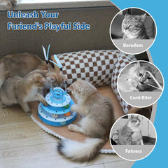 Fokauiwo ball track blue shows rolling balls for puzzle play