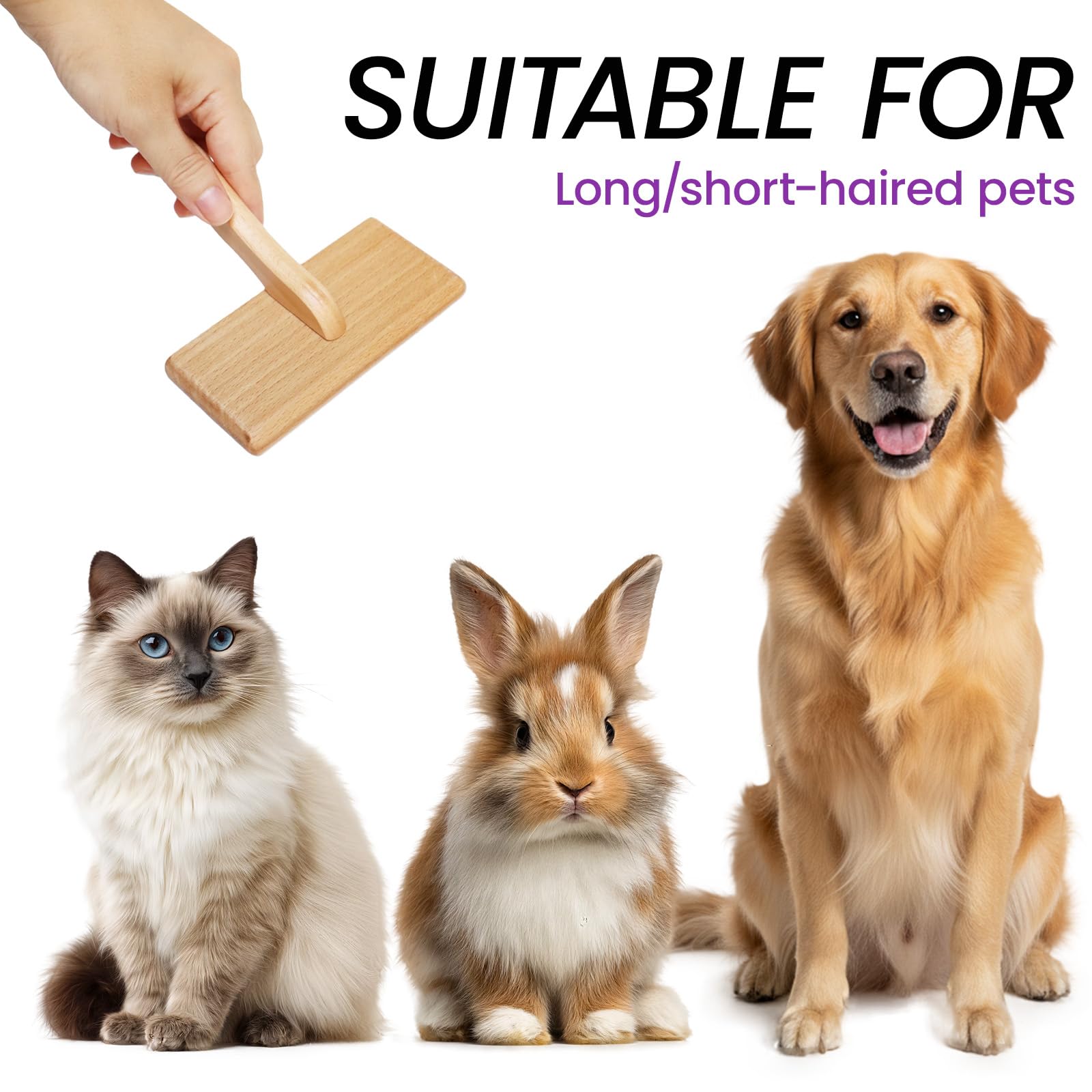 Fokauiwo dog cat grooming tool suitable for pets of all sizes.