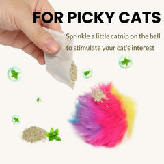 Fokauiwo elastic bouncing ball encourages hunting-like chasing and exercise.
