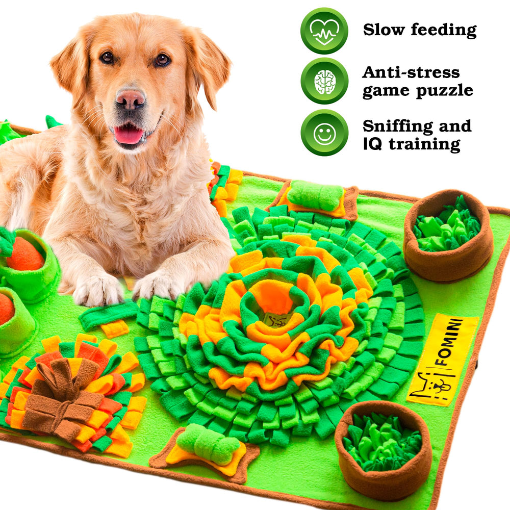 FOMINI Snuffle Mat enrichment for multi-pet households and shared meals