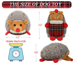 FONBALLOON PARTY Hedgehog plush as a Christmas gift idea for dogs