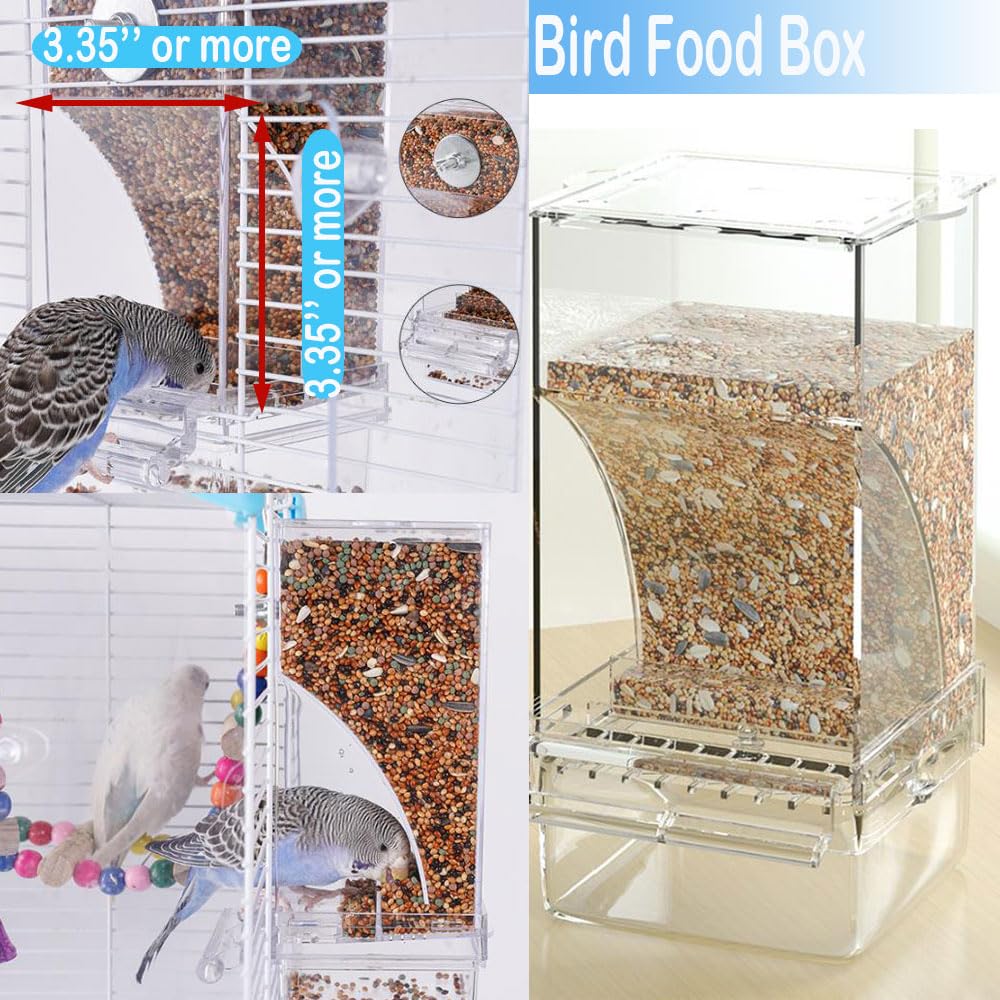 FONTSATTY durable acrylic feeder emphasizes longevity and easy daily use.