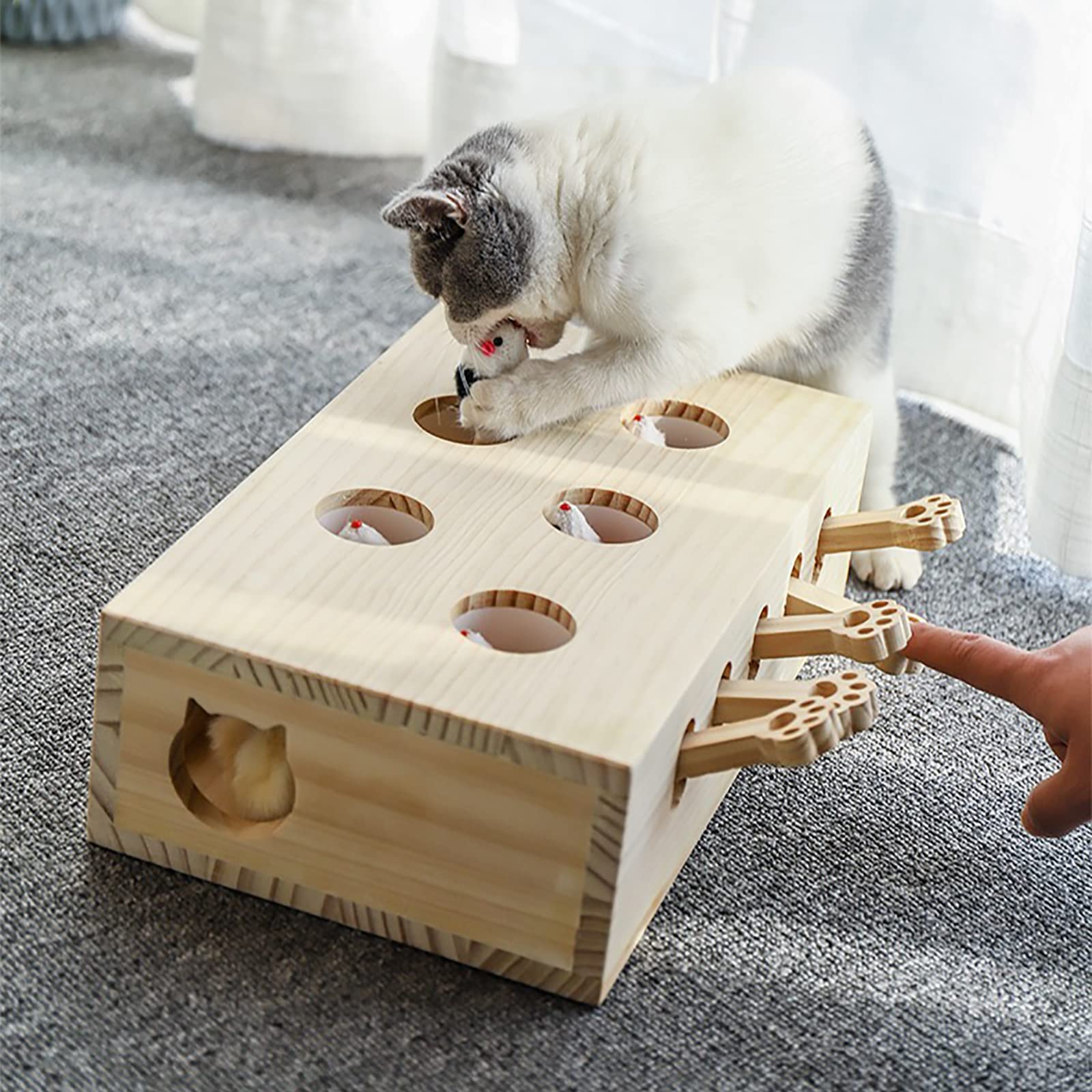 FOOPOMARY assembled cat toy arrives ready to play
